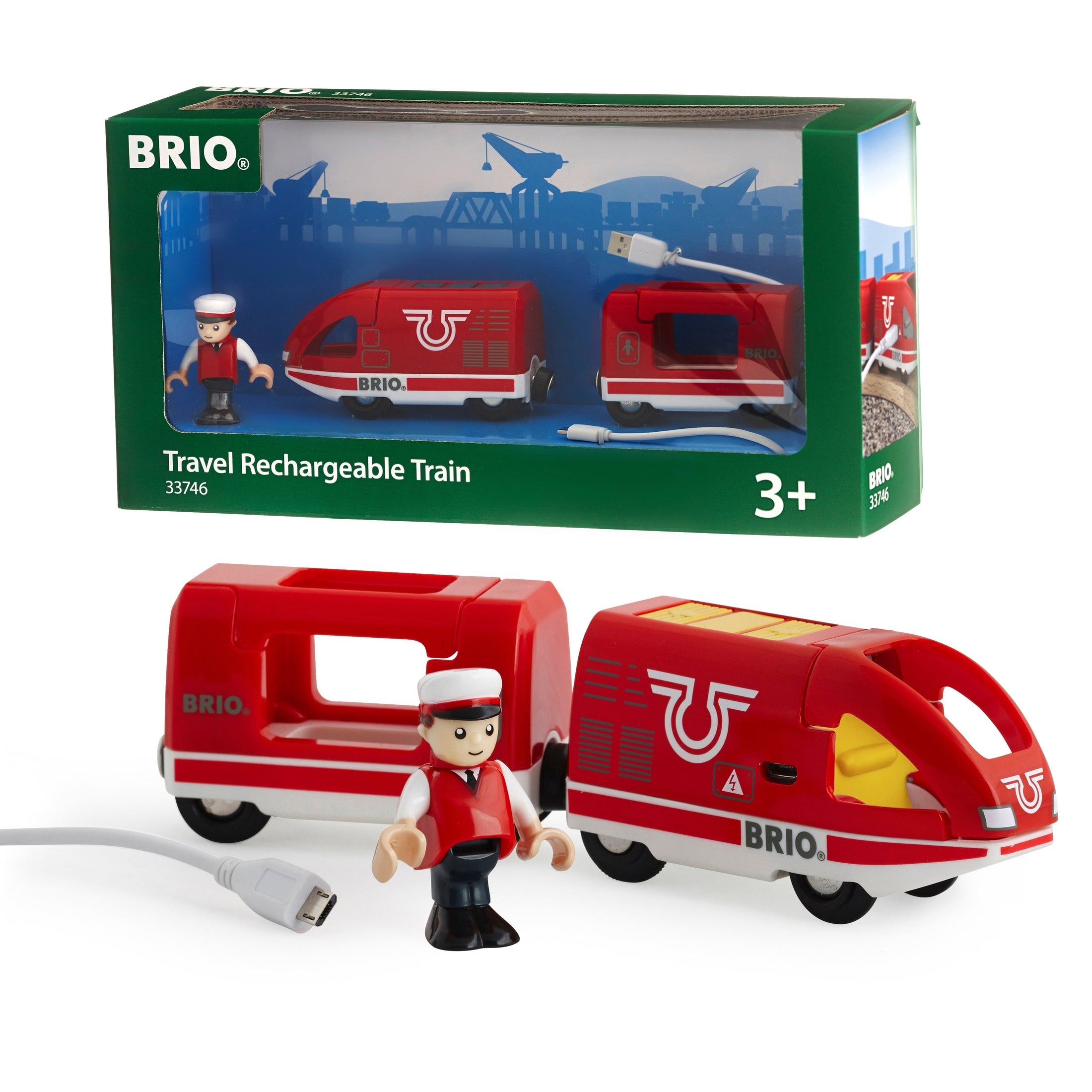 Brio Travel Rechargeable Train