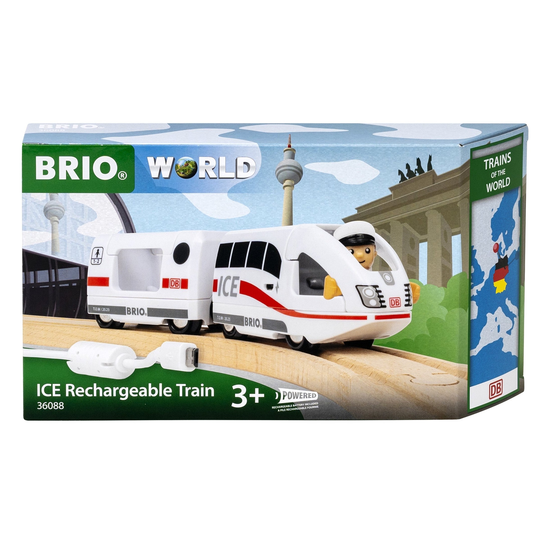 Brio Trains of the World - ICE Rechargeable Trains