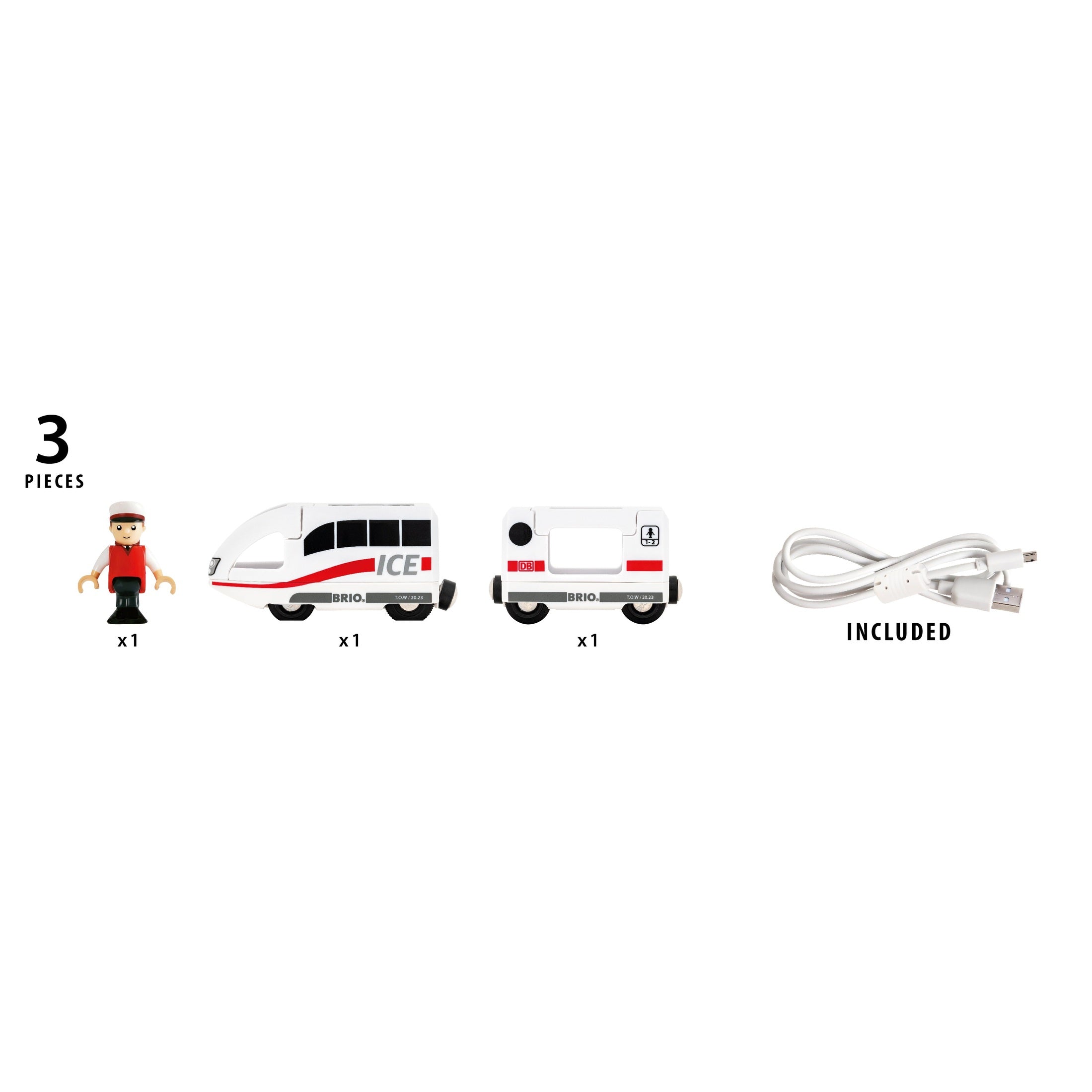 Brio Trains of the World - ICE Rechargeable Trains