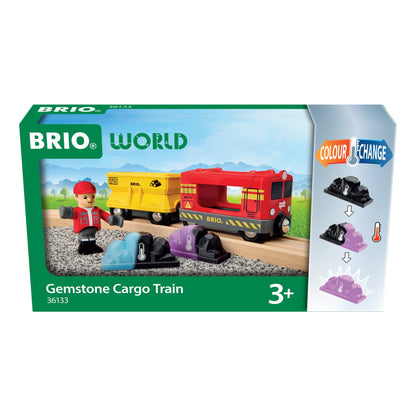BRIO World Gemstone Cargo Train with Colour-Changing Gemstones