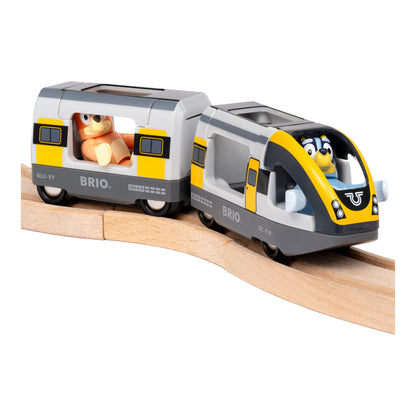 BRIO Bluey Train Set – 15-Piece Wooden Railway Set