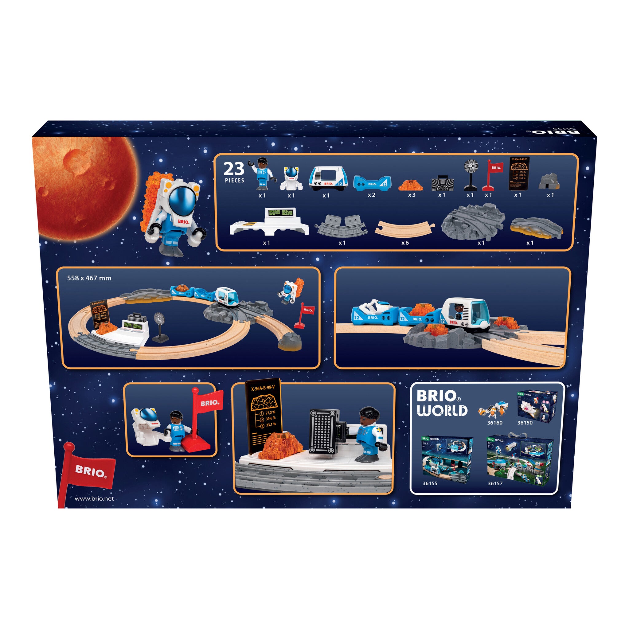 BRIO World Space Exploration Set – 23 Pieces