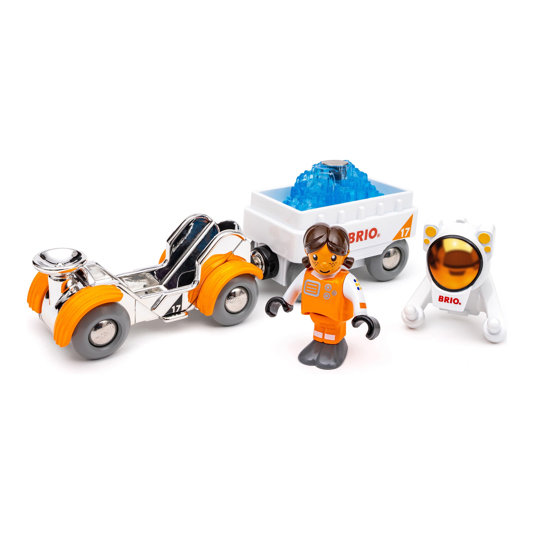 BRIO World Space Rover 5-Piece Vehicle and Cargo Playset
