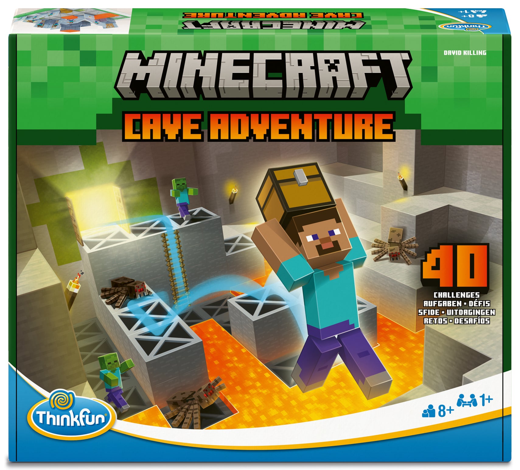 ThinkFun Minecraft Cave Adventure Logic Game