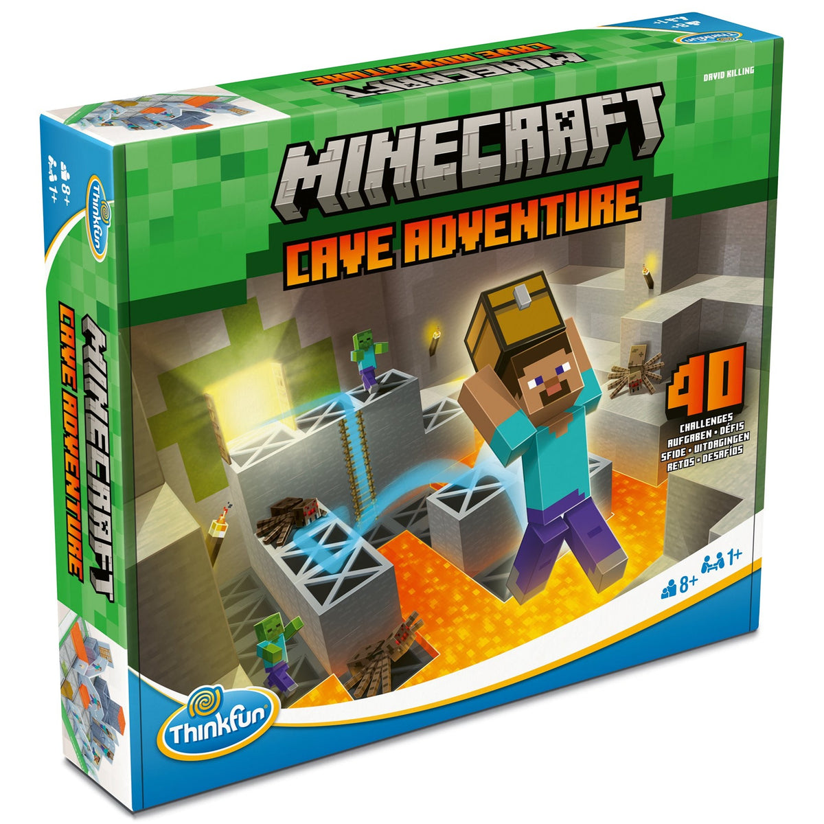 ThinkFun Minecraft Cave Adventure Logic Game