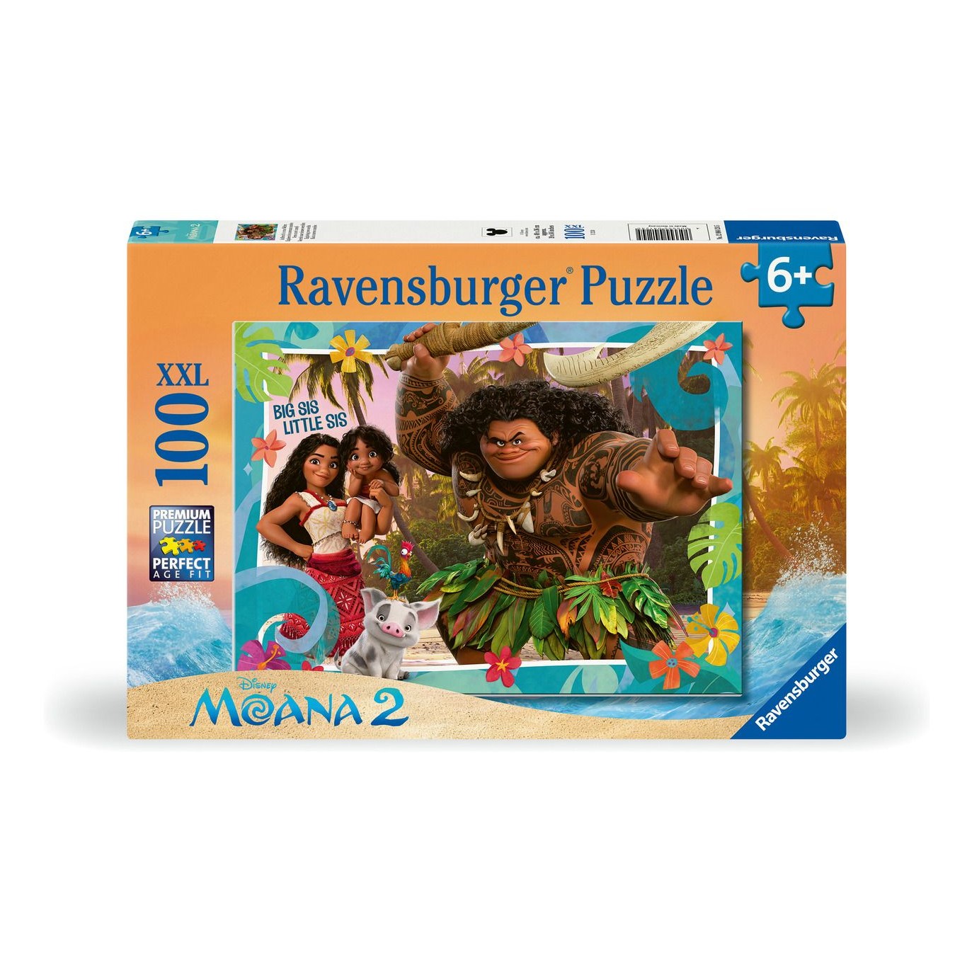 Ravensburger Moana 2 100pc XXL Puzzle For Kids Fun