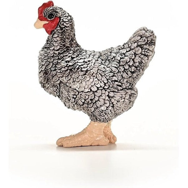 Schleich FARM WORLD Plymouth Rock Chicken Animal Figure