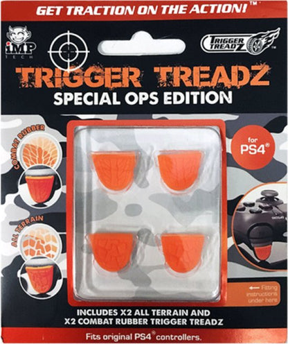 iMP TECH Trigger Treadz Special Ops Trigger Grips 4 Pack for PlayStation 4