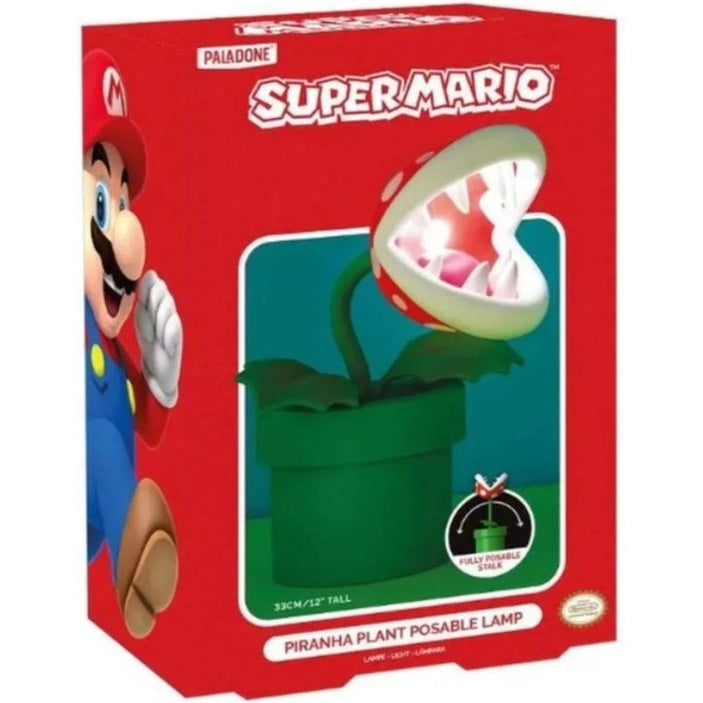 Paladone Super Mario Piranha Plant Posable Lamp