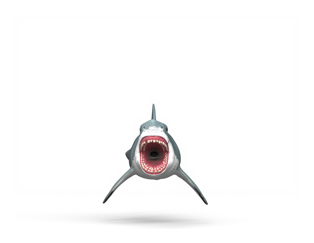 Schleich Megalodon Shark Figurine 15055