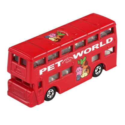 TOMICA No.95 London Bus – 562597 Rear View lpr