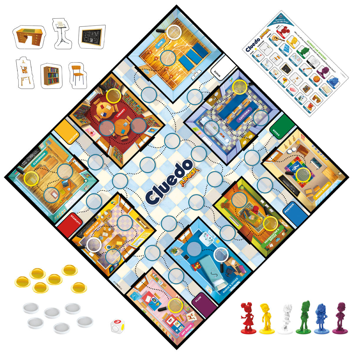 Cluedo Junior 2-in-1 Mystery Board Game