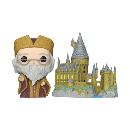Funko Pop! Town Harry Potter Albus Dumbledore with Hogwarts #27