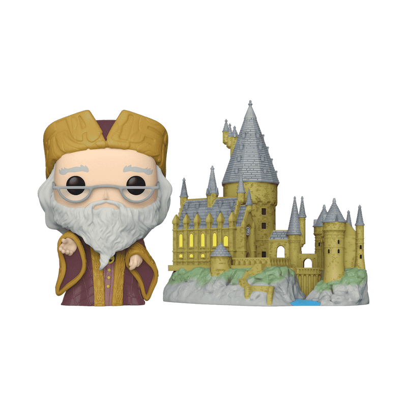 Funko Pop! Town Harry Potter Albus Dumbledore with Hogwarts #27