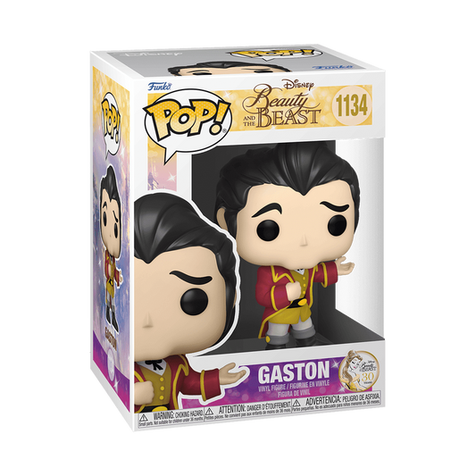 Funko Pop! Disney Beauty and the Beast Formal Gaston Vinyl Figure #1134