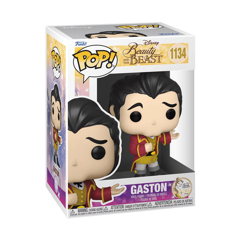 Funko Pop! Disney Beauty and the Beast Formal Gaston Vinyl Figure #1134