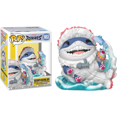 Funko Pop! Vinyl Premium Marvel Rivals Incognito Dolphin Jeff #1653 Vinyl Figure #1653