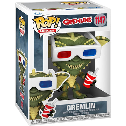 Funko Pop! Vinyl Movies Gremlins Gremlin with 3D Glasses #1147 Vinyl Figure #1147