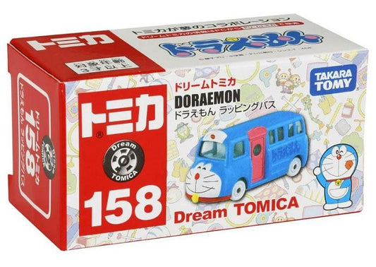 Dream TOMICA No. 158 Doraemon Wrapping Bus