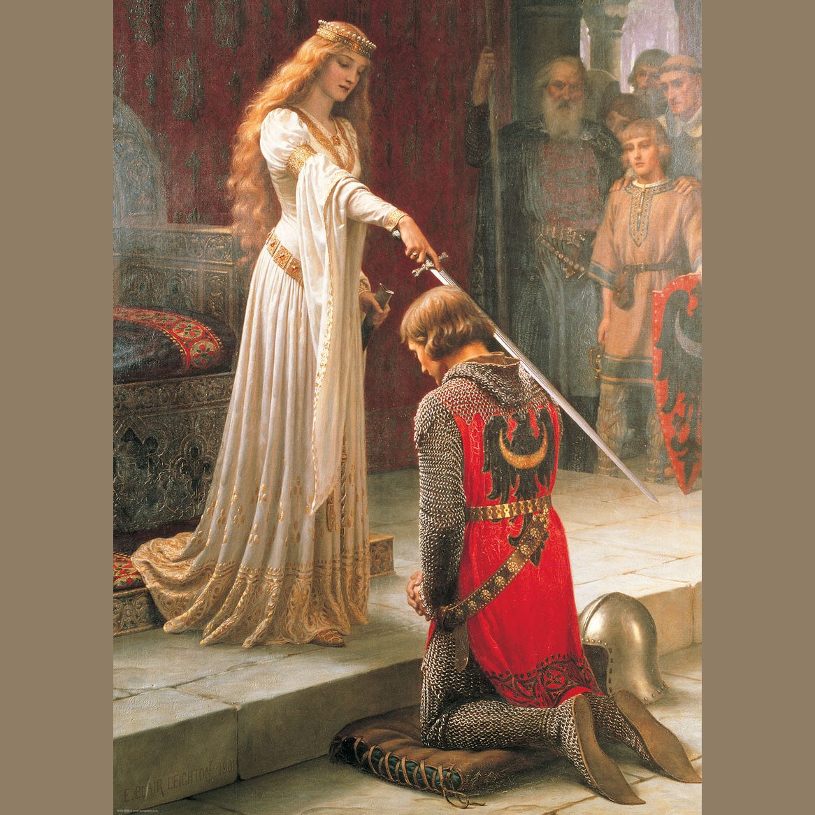 Eurographics - The Accolade by Edmund Blair Leighton 1000 Piece Smart Cut Jigsaw Puzzle