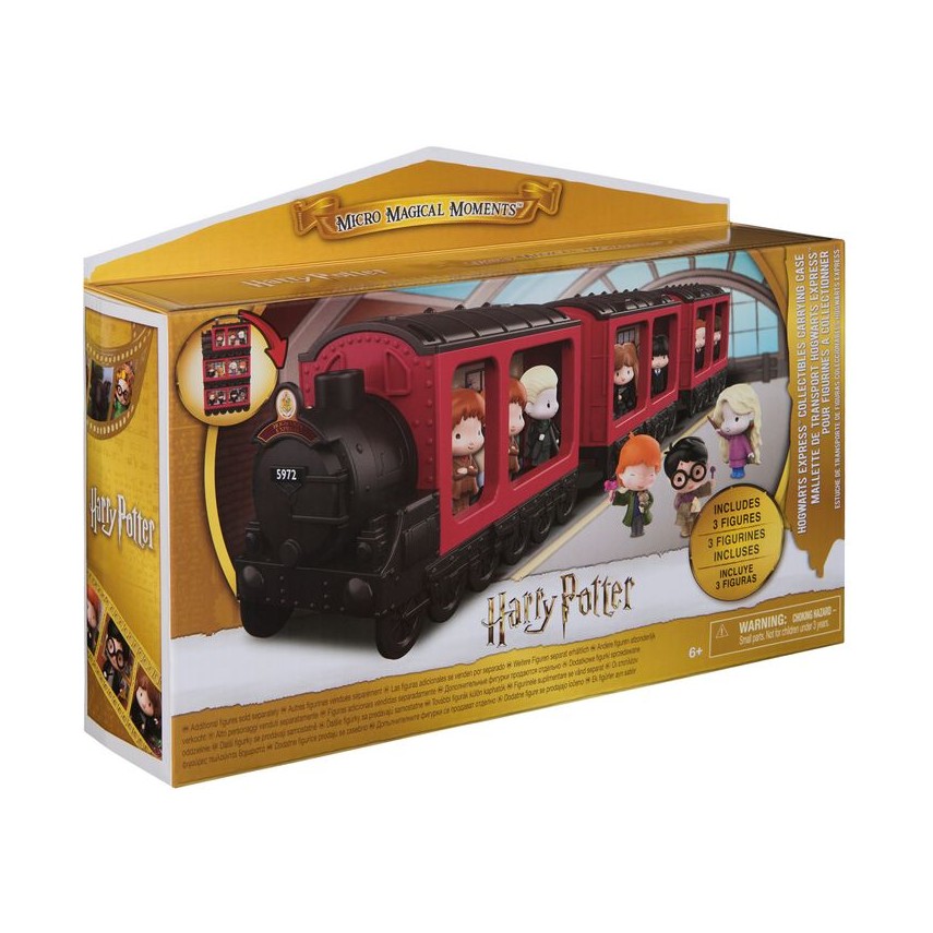 Wizarding World Harry Potter Micro Magical Moments Hogwarts Express Display & Carrying Case