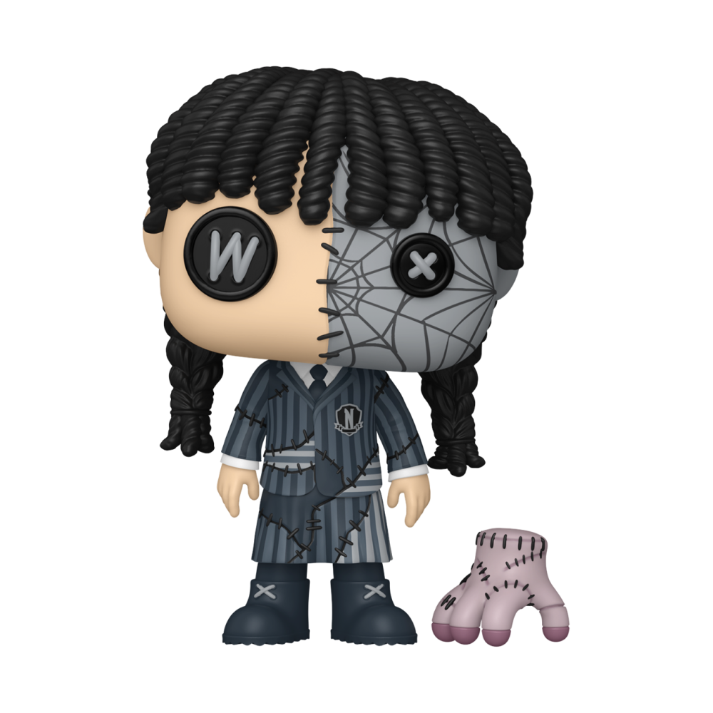 Funko Pop! Vinyl Wednesday Addams (Patchwork) with Thing #1942