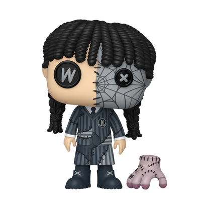 Funko Pop! Vinyl Wednesday Addams (Patchwork) with Thing #1942