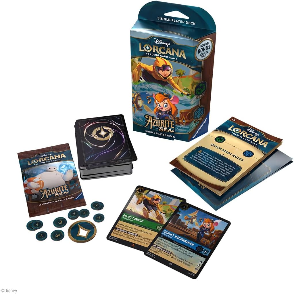 Disney Lorcana TCG: Azurite Sea Starter Deck