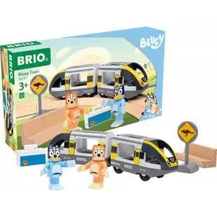 BRIO World Bluey Train 7-Piece Wooden Railway Toy