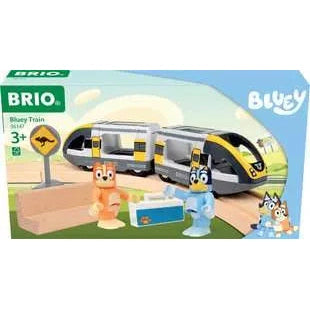 BRIO World Bluey Train 7-Piece Wooden Railway Toy