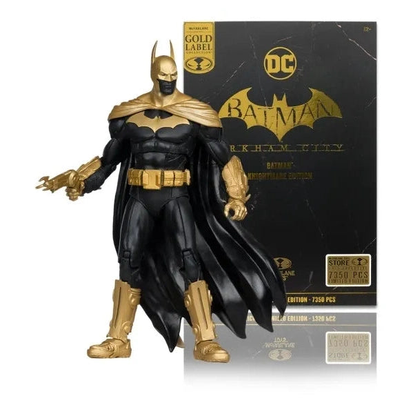 McFarlane Toys DC Multiverse Batman: Arkham City Knightmare Edition Gold Label 7-Inch Action Figure