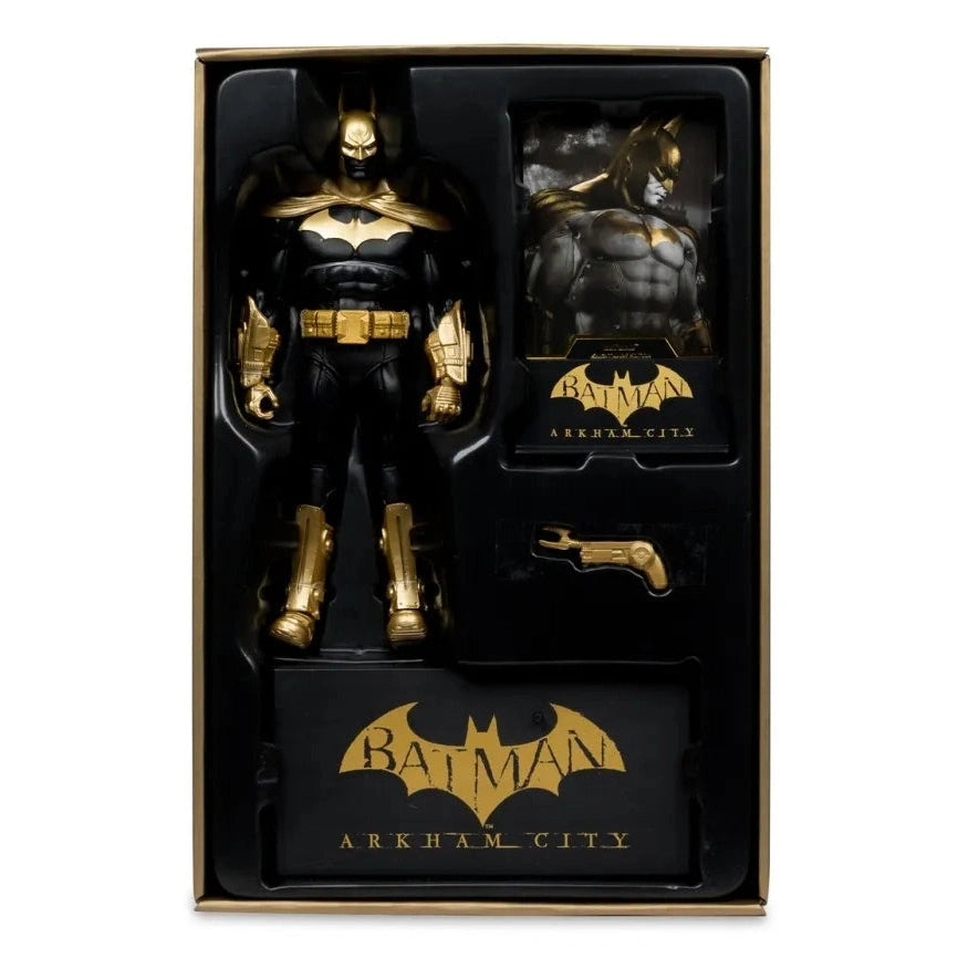 McFarlane Toys DC Multiverse Batman: Arkham City Knightmare Edition Gold Label 7-Inch Action Figure