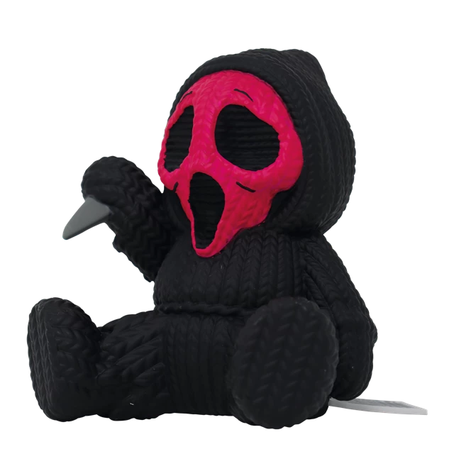 Handmade by Robots Scream Ghost Face #081 Fluorescent Pink Vinyl Figure