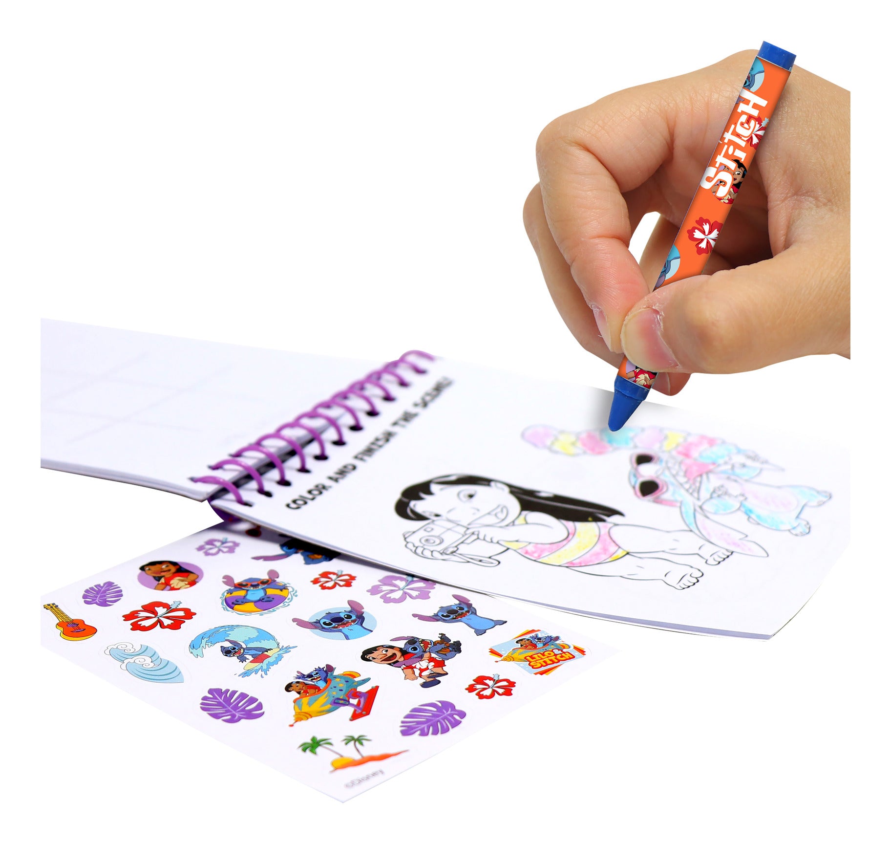 Disney Stitch 5-in-1 Creativity Tub Craft Activity Set