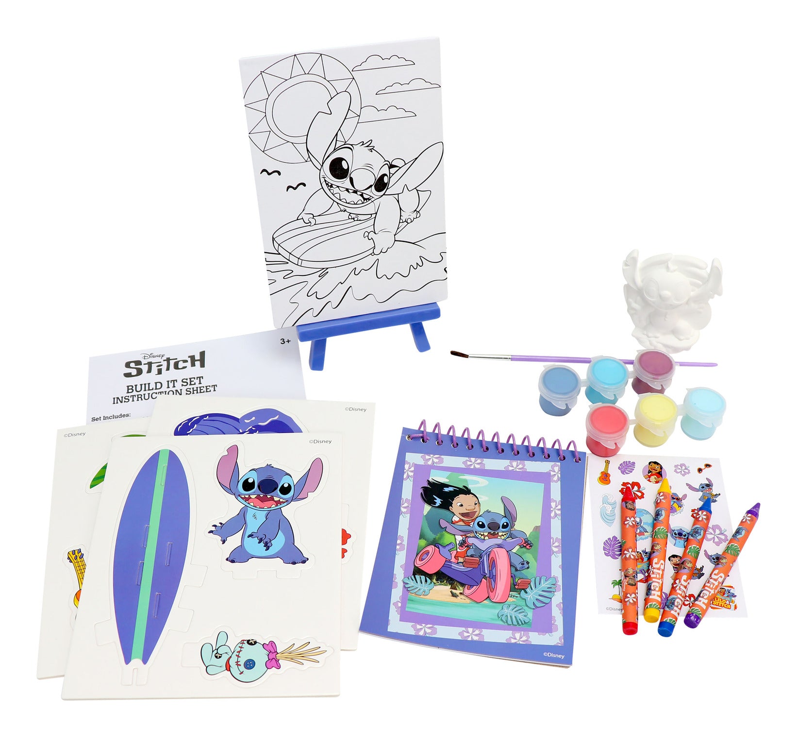 Disney Stitch 5-in-1 Creativity Tub Craft Activity Set