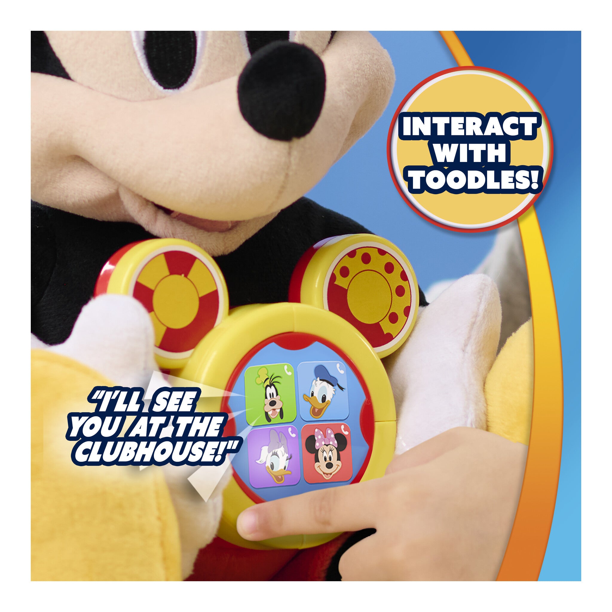 Disney Mickey Mouse Oh, Toodles! Interactive Feature Plush
