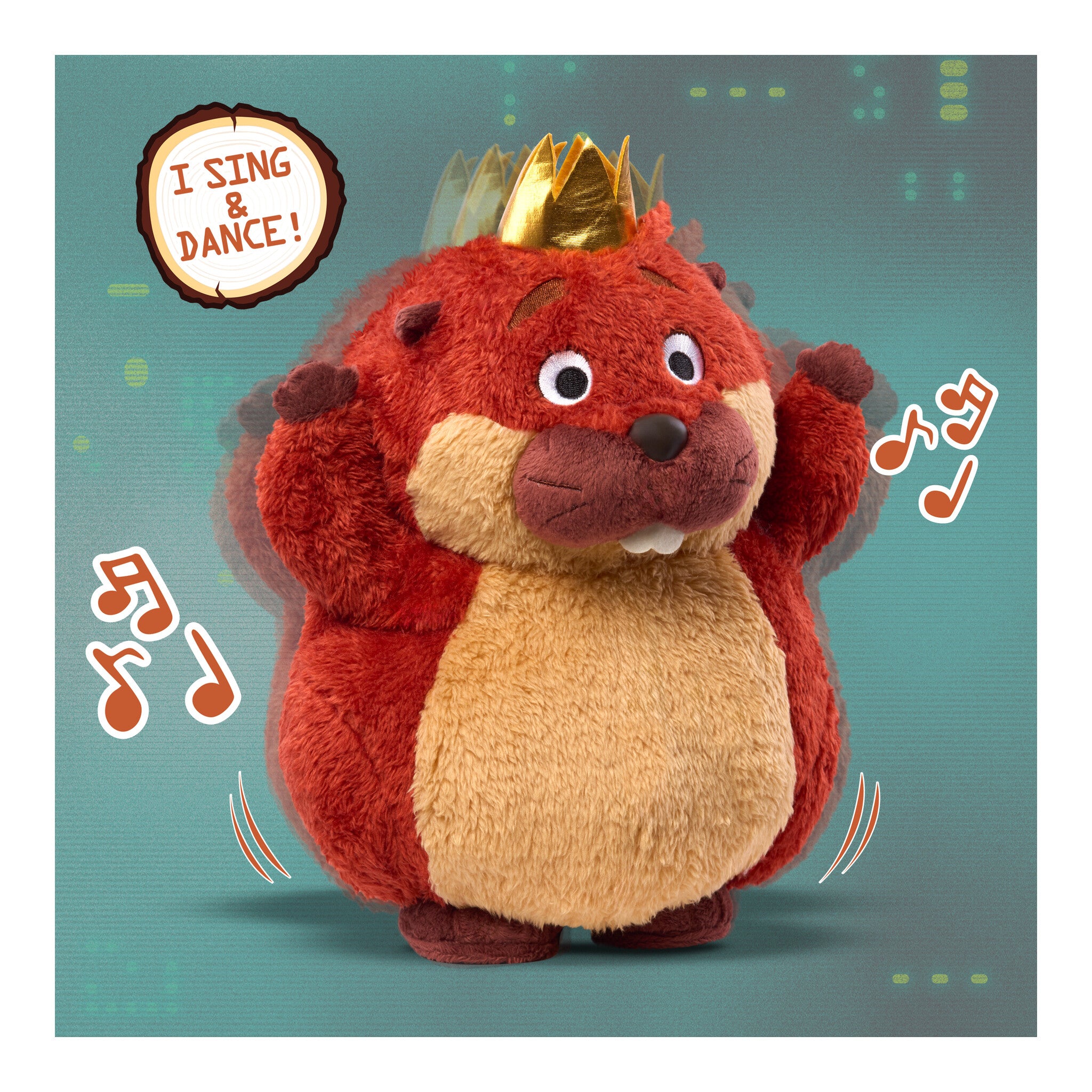 Disney Pixar Hoppers Workin' Out King George Feature Plush