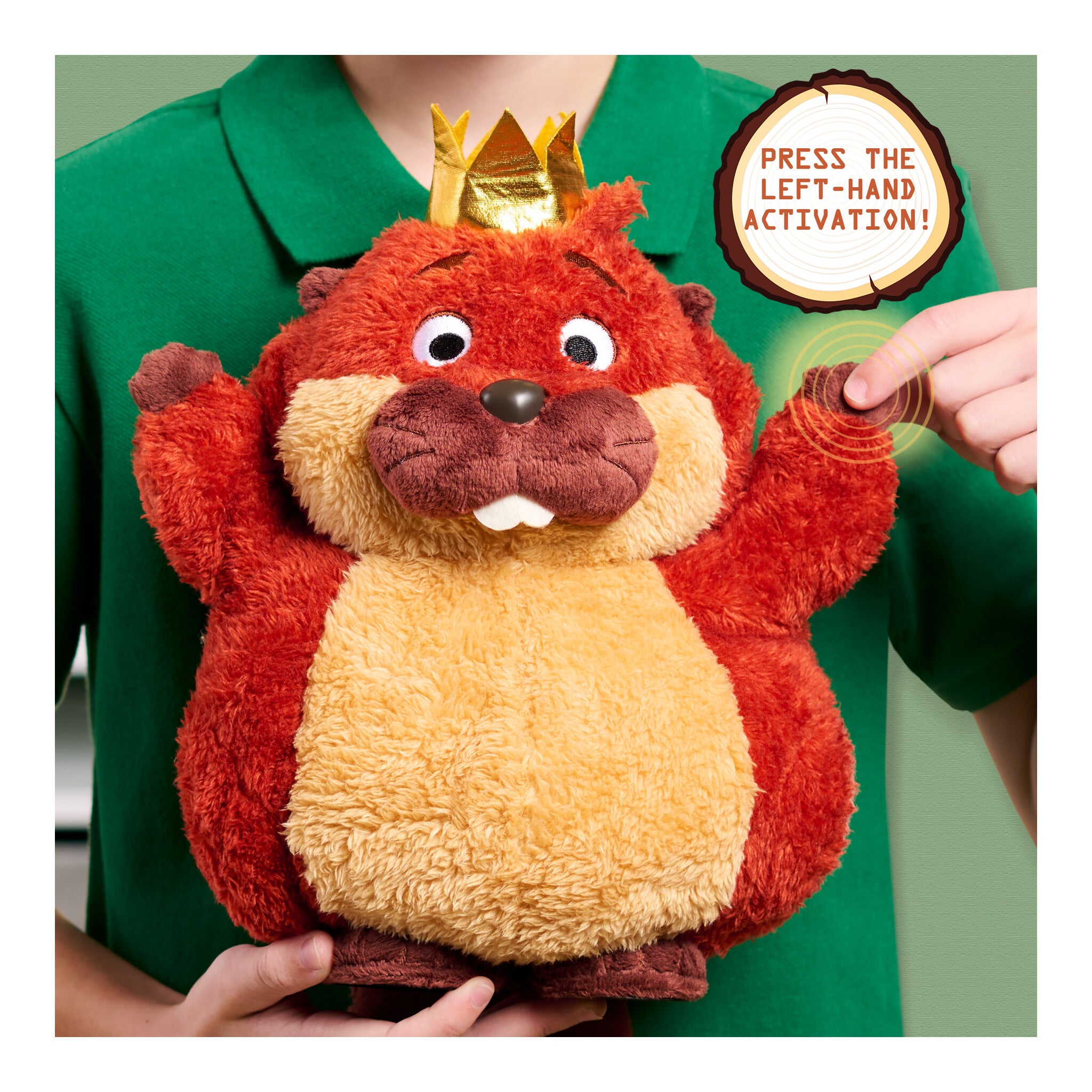 Disney Pixar Hoppers Workin' Out King George Feature Plush