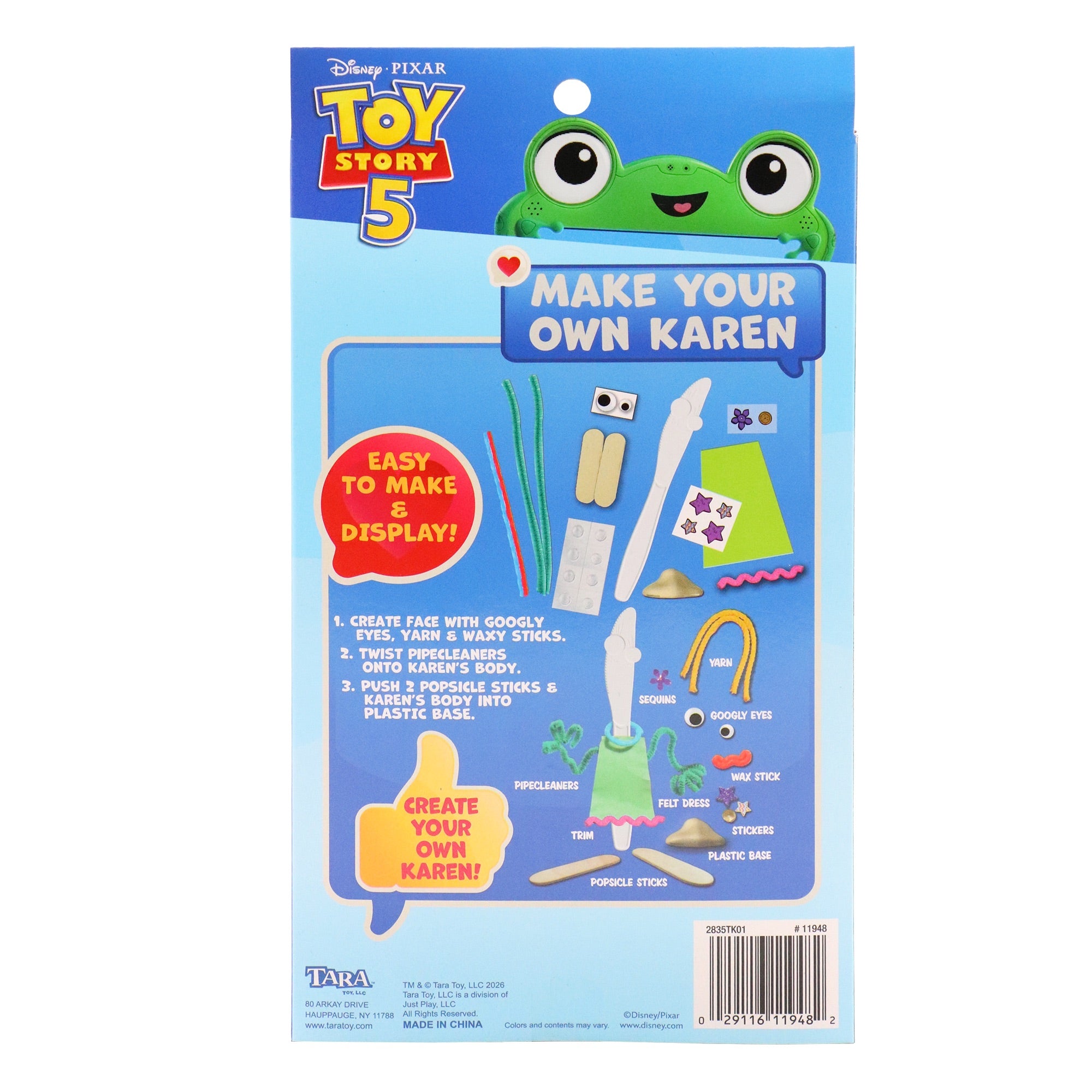 Disney Pixar Toy Story Make Your Own Karen Craft Kit