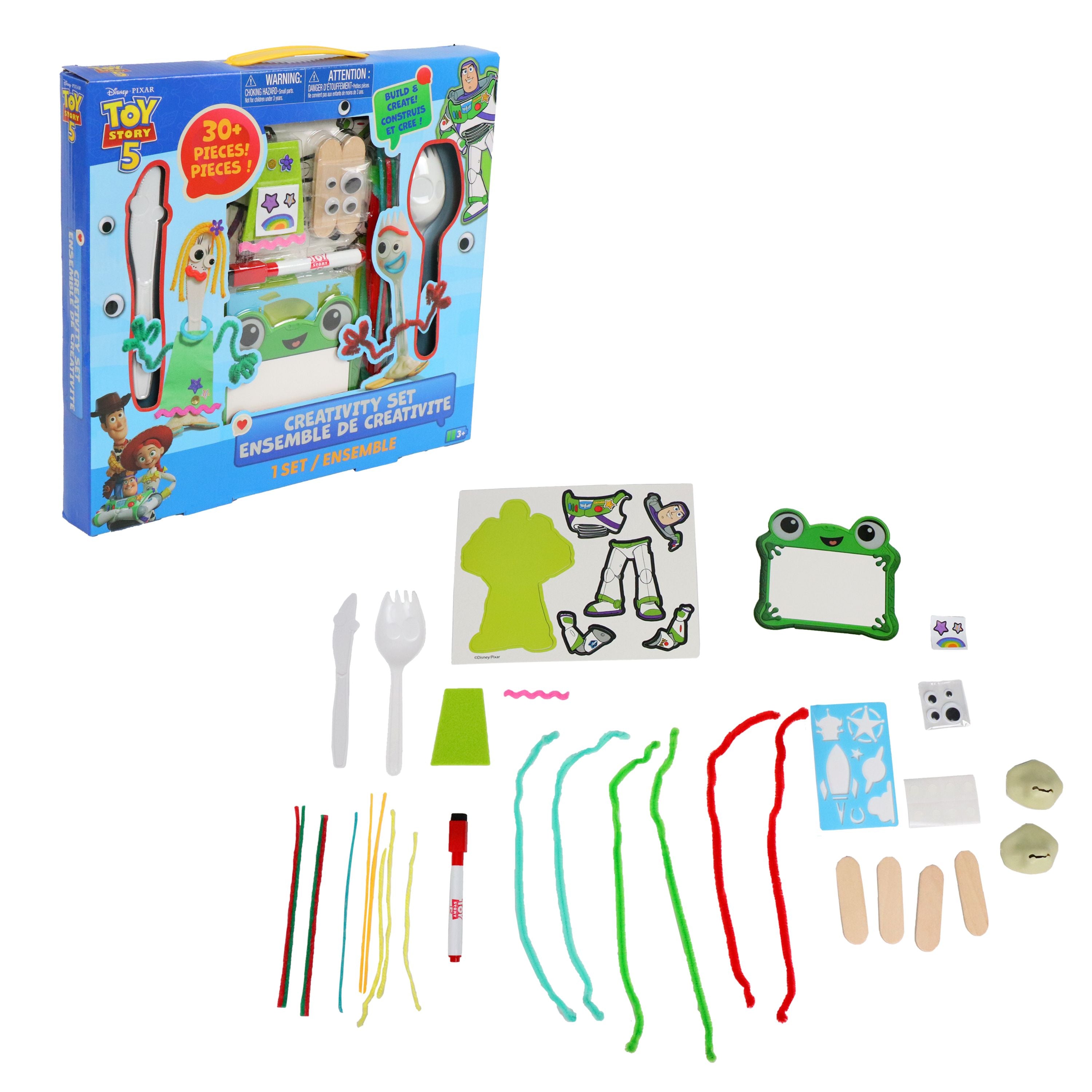 Disney Pixar Toy Story 5 Creativity Set – 30+ Piece Craft Kit