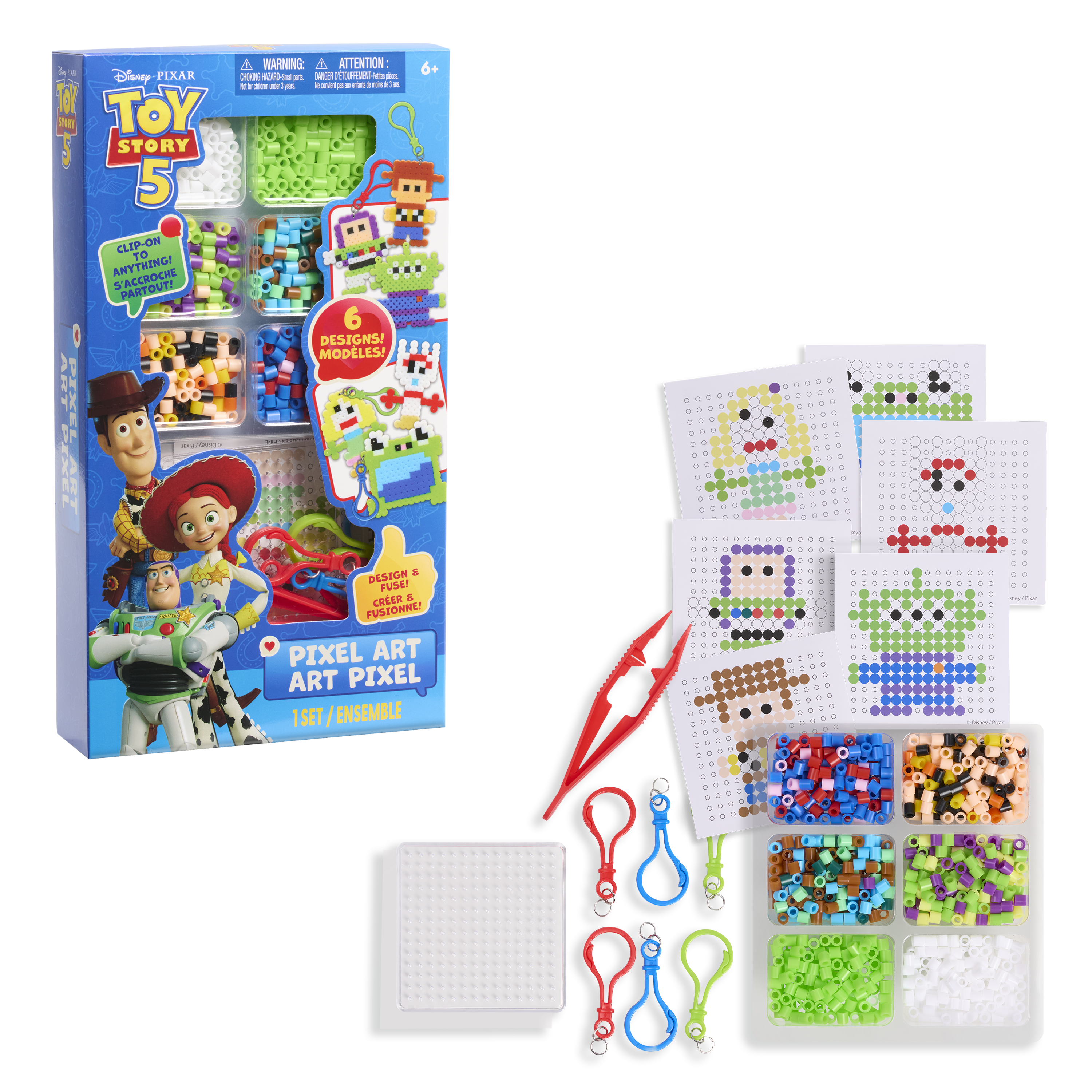 Disney Pixar Toy Story 5 Pixel Art Set