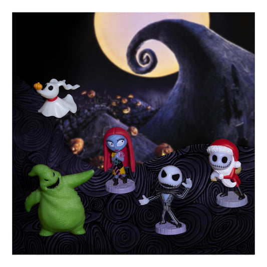 Disney The Nightmare Before Christmas 5-Piece Collectible Figure Set