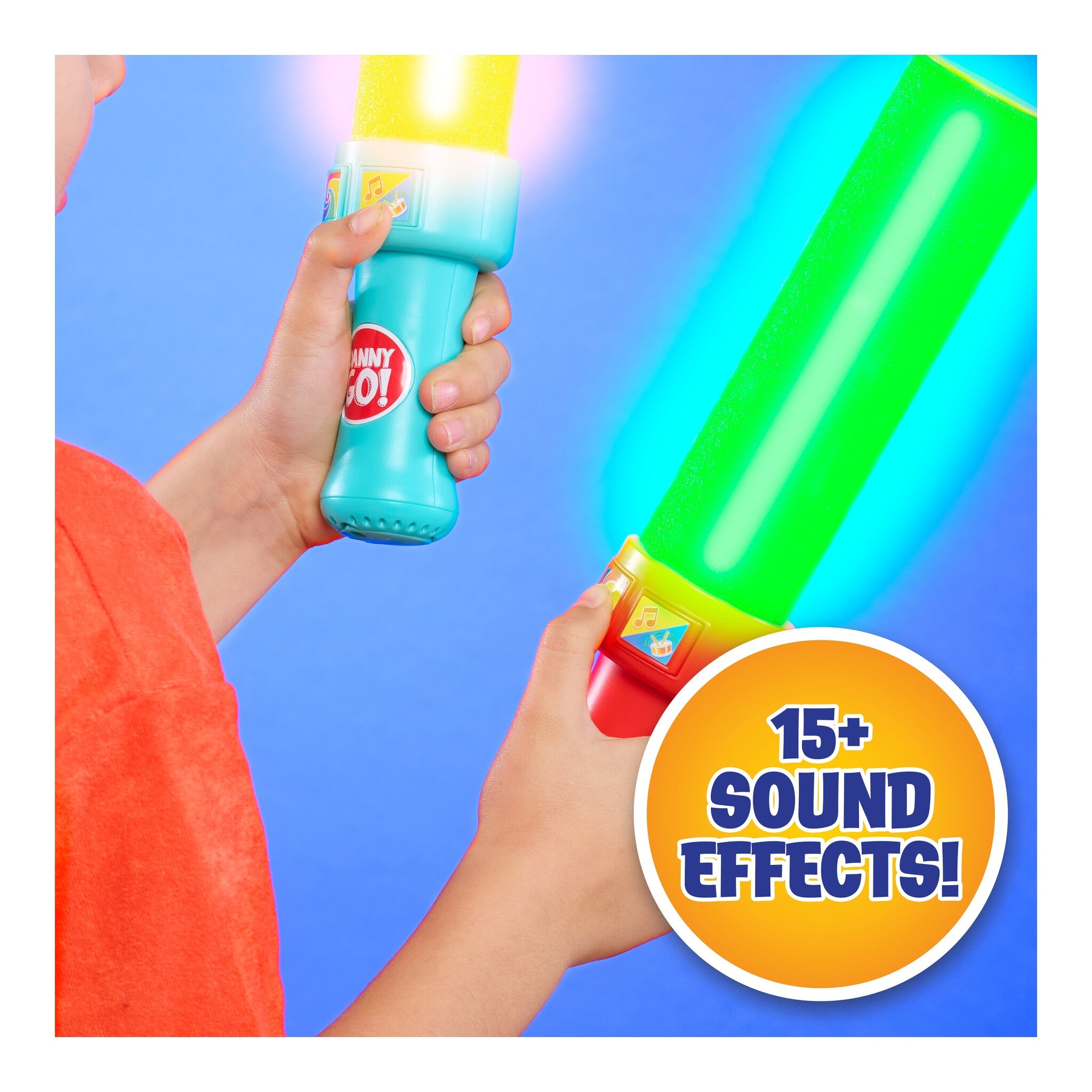 Danny Go! Colour Beat Light-Up Drumsticks