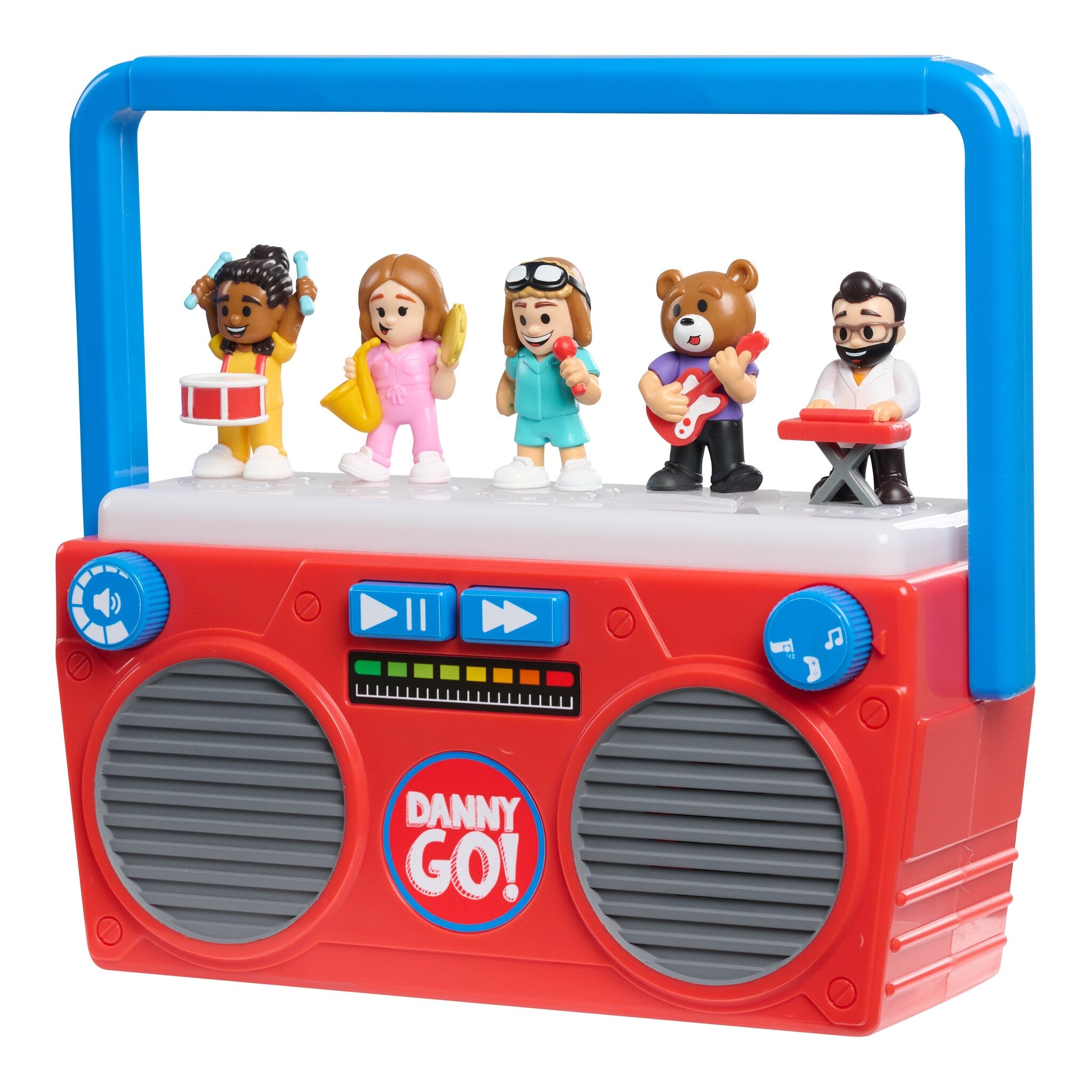 Danny Go! Music Mix-Up Boombox with Lights, Sounds & 5 Figures