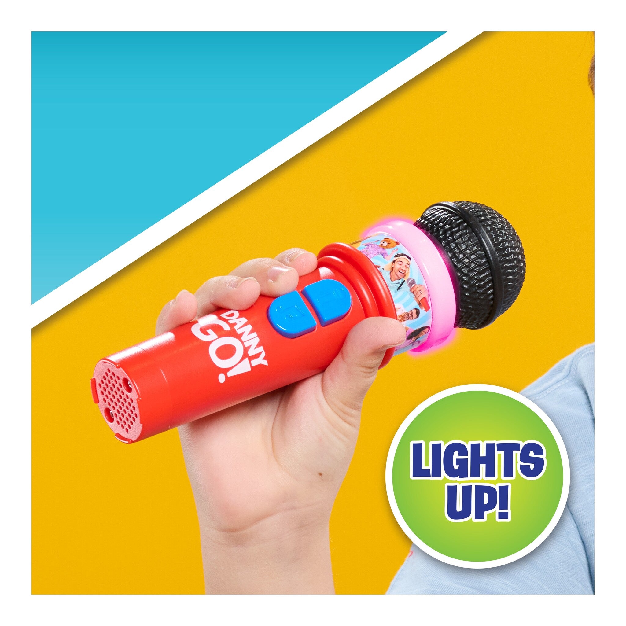 Danny Go! Sing-Along Mic Interactive Light-Up Microphone