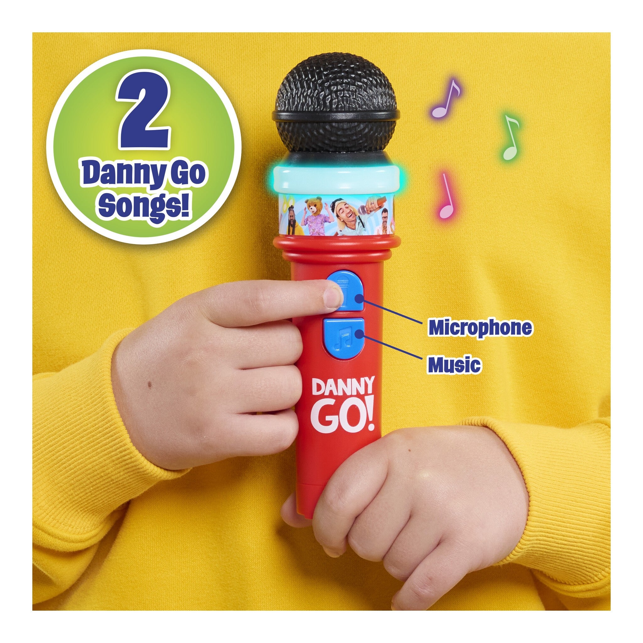Danny Go! Sing-Along Mic Interactive Light-Up Microphone