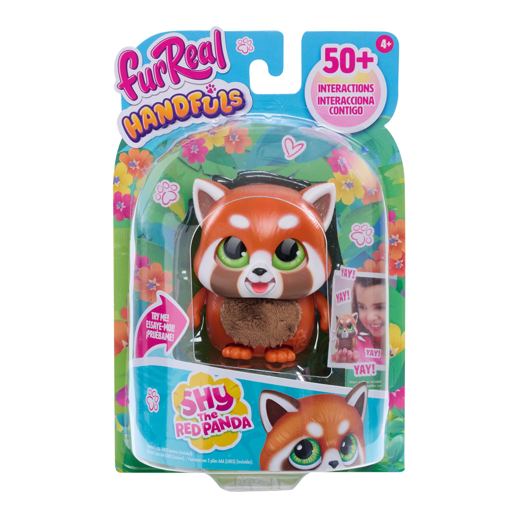furReal Handfuls Shy the Red Panda Interactive Toy