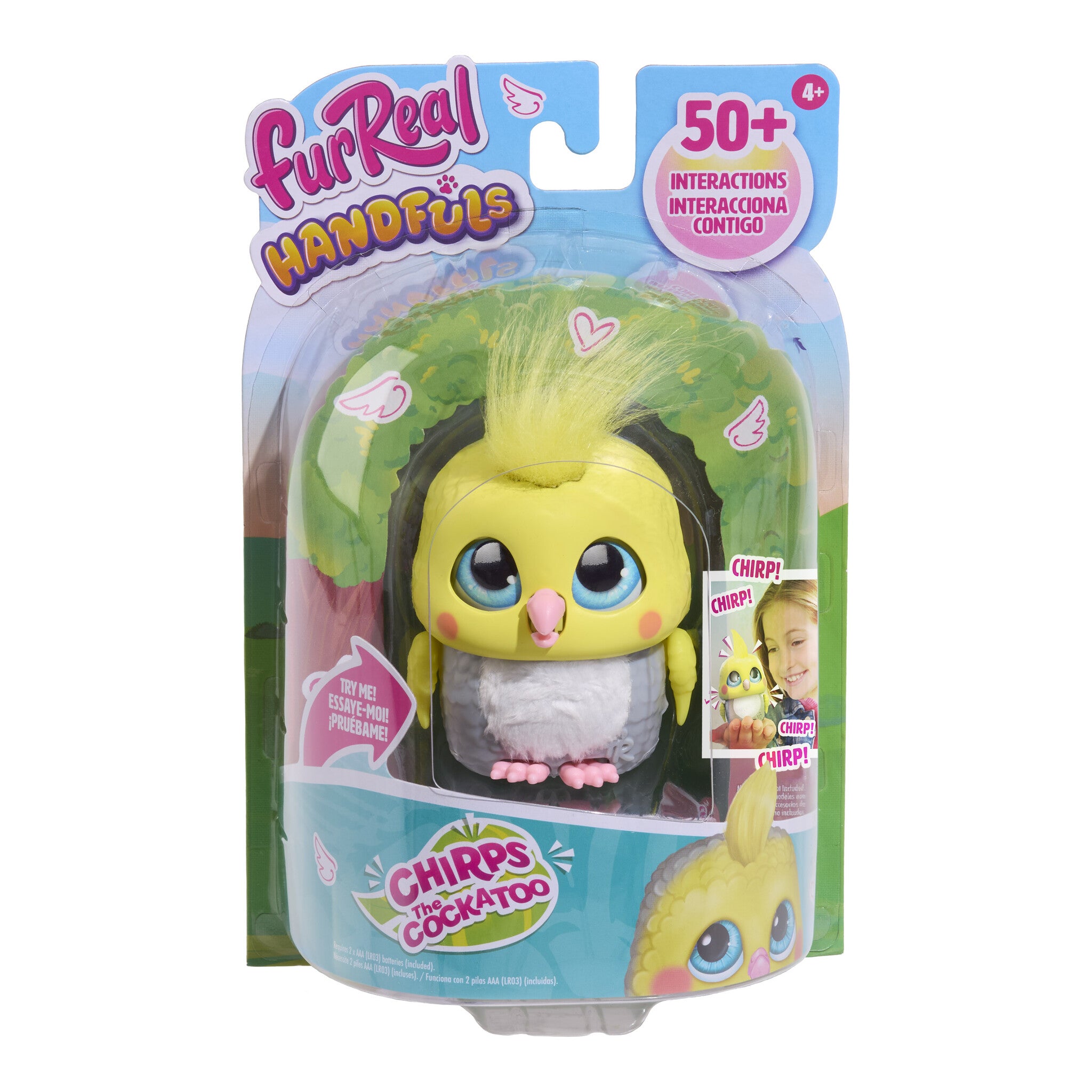 furReal Handfuls Chirps the Cockatoo Interactive Toy