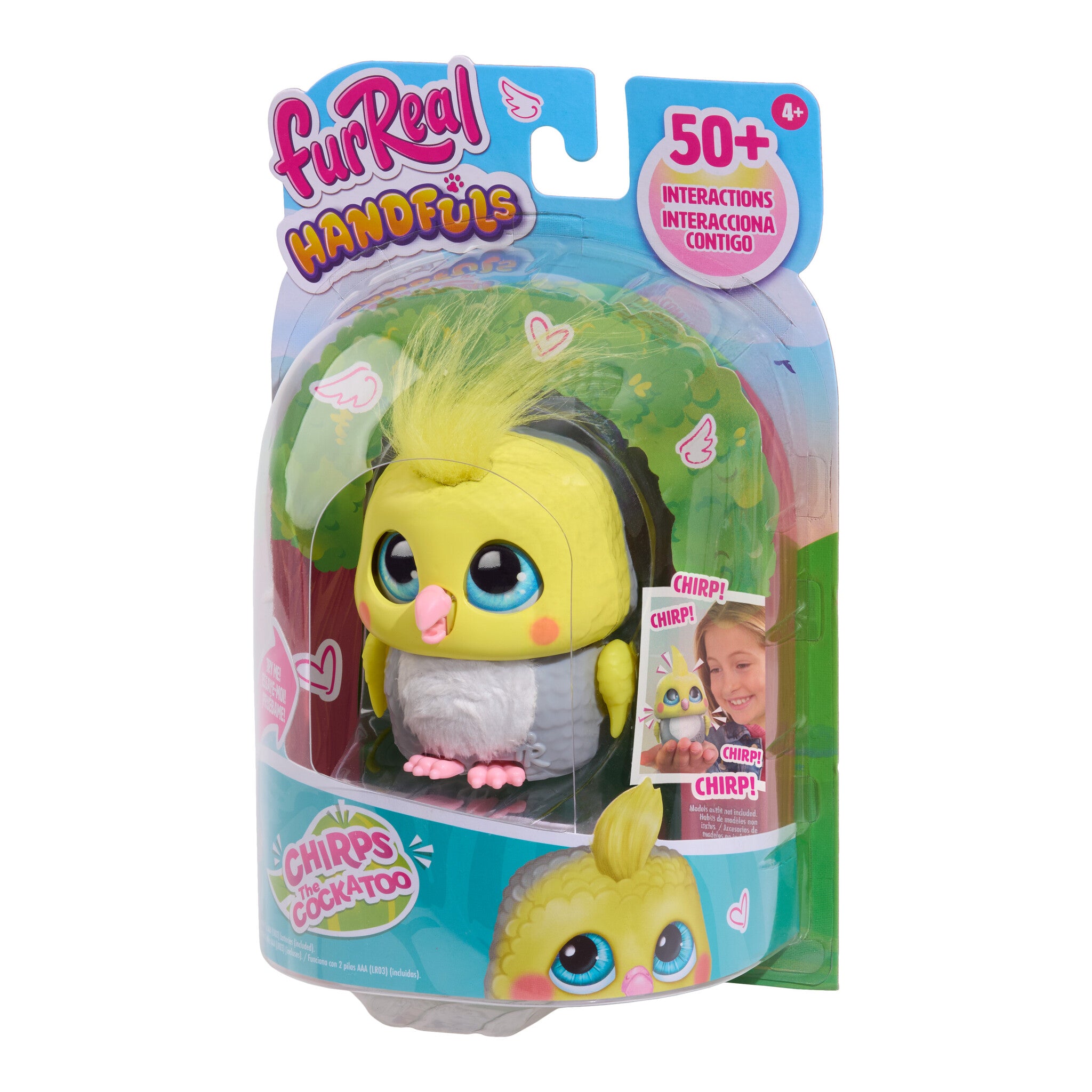 furReal Handfuls Chirps the Cockatoo Interactive Toy