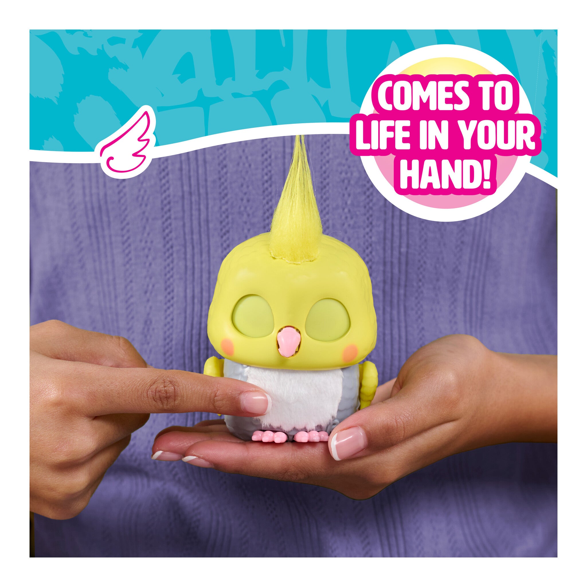 furReal Handfuls Chirps the Cockatoo Interactive Toy